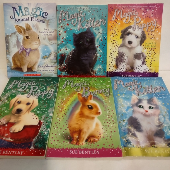 Lot of 15 children's books girls magic barbie Disney Sue Bentley Judy Mo… - Picture 2 of 4